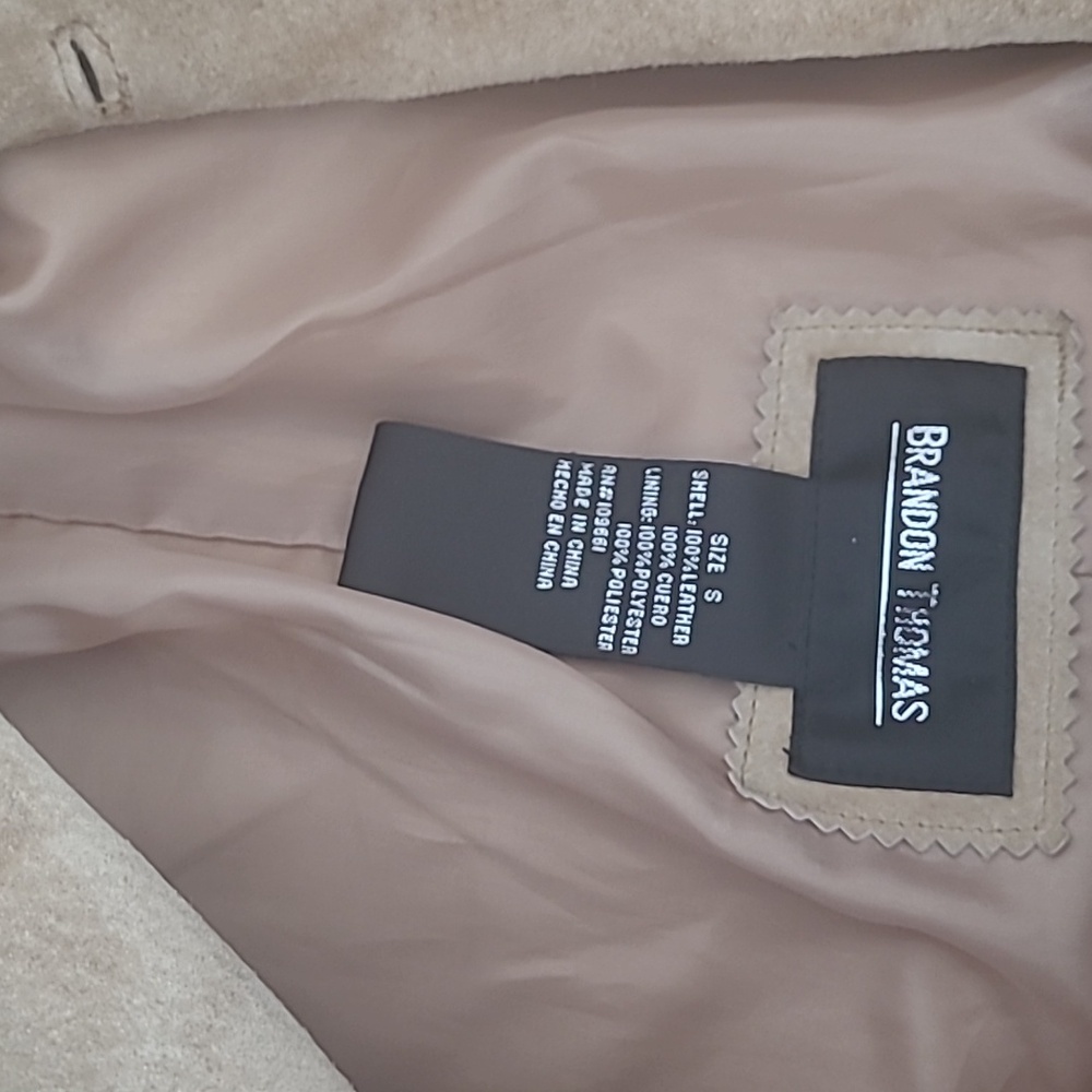 Brandon Thomas Tan Women's Blazer - Picture 6 of 6